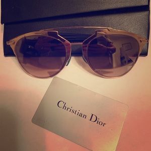 Christian Dior Sunglasses with case.